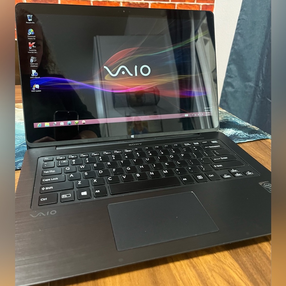 Sony VAIO Sleek Black Laptop